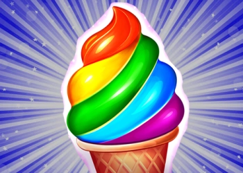 Frosty Ice Cream! Icy dessert